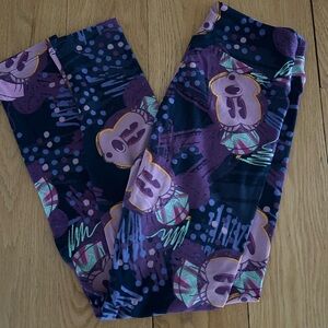 LuLaRoe OS Disney Mickey Mouse Leggings